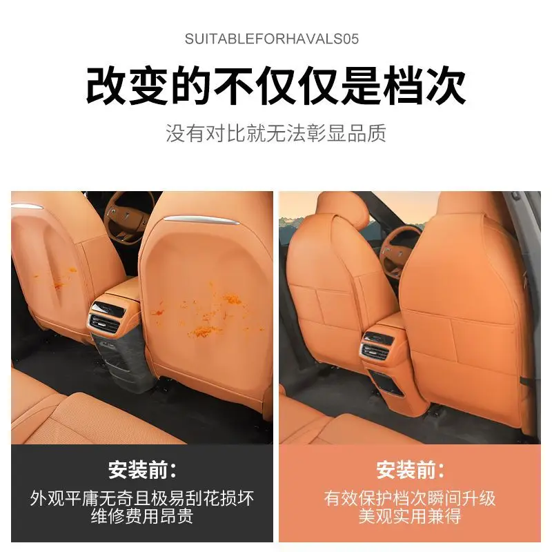 Dark Blue S05 Seat Anti-Kick Pad Dirt Protector - Image 9