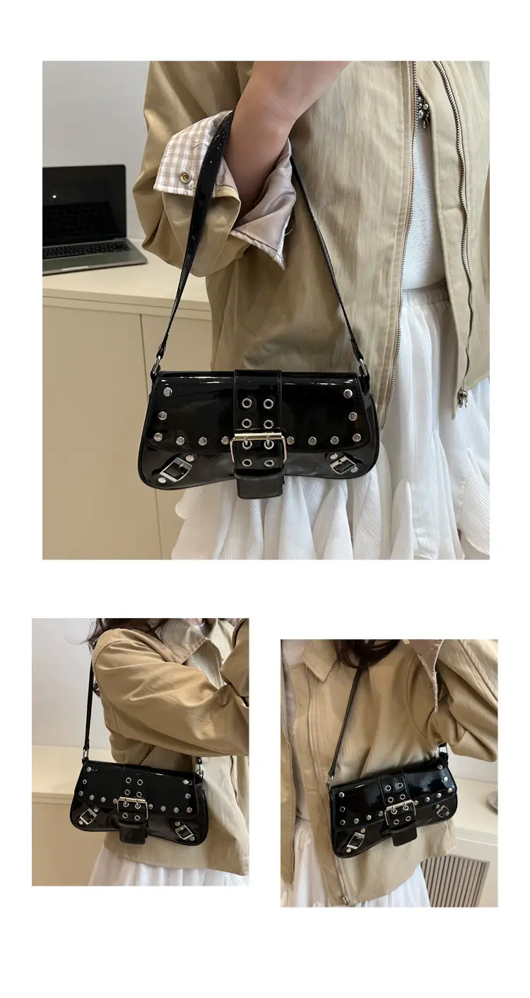 Rivet Handbag Set for Women Autumn 2025 — feature 8