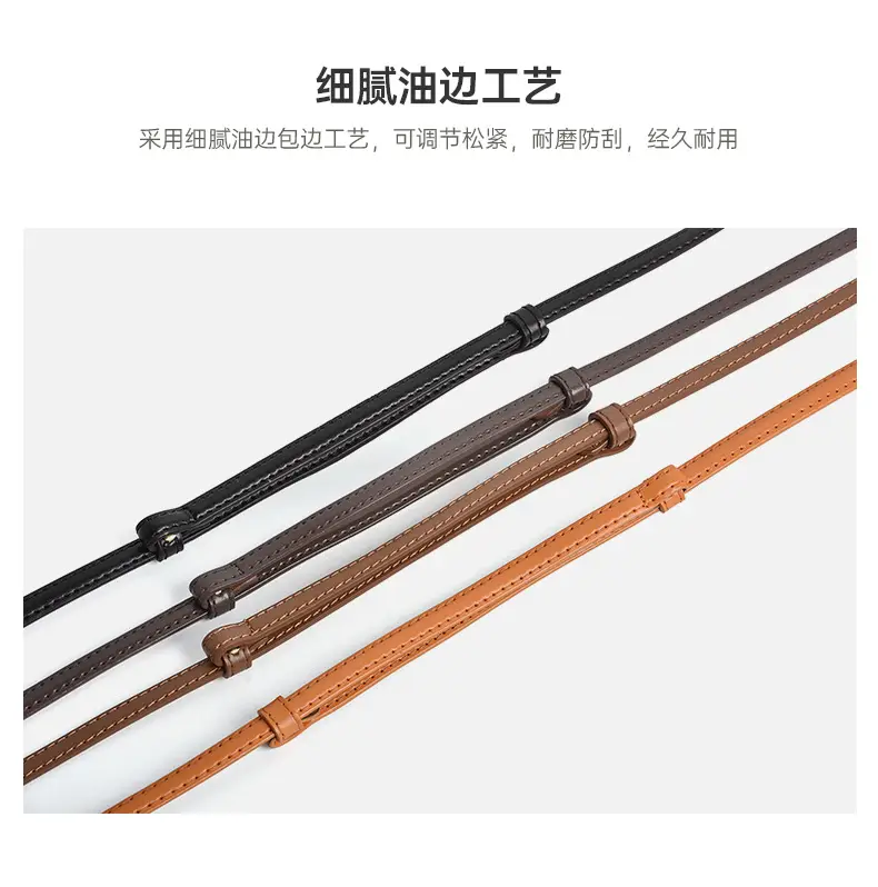 Women's High-End Leather Belt with Pearl Buckle — feature 6