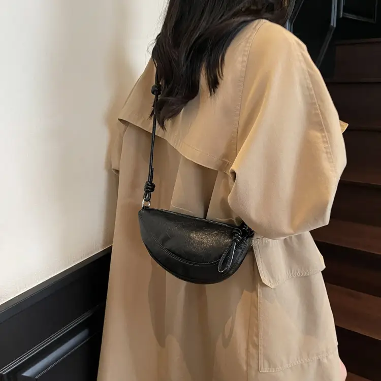 Women's Beige Shoulder Crossbody Bag Large Capacity — feature 15