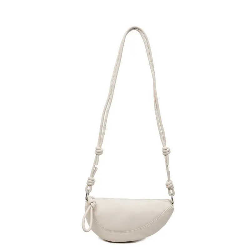 Women's Beige Shoulder Crossbody Bag Large Capacity - Image 3