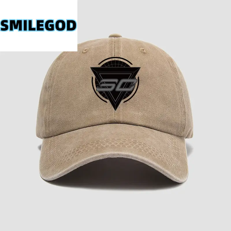 Blue SMILEGOD Logo Baseball Cap for Men Women Youth
