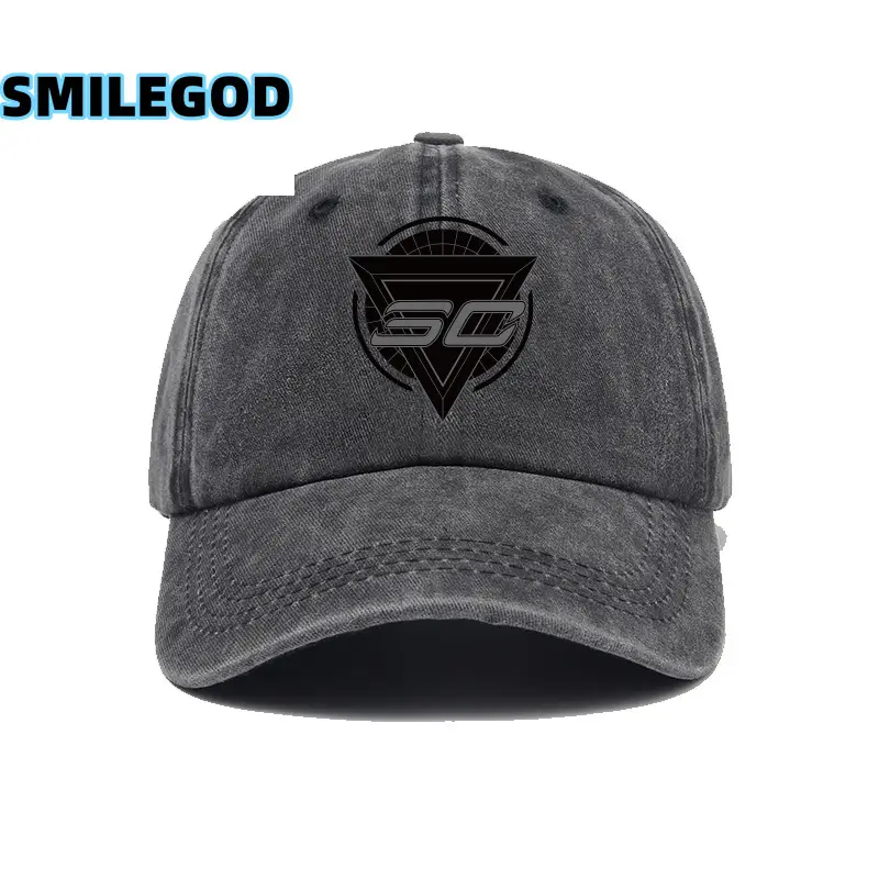 Blue SMILEGOD Logo Baseball Cap for Men Women Youth