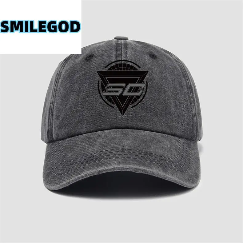 Blue SMILEGOD Logo Baseball Cap for Men Women Youth — feature 1