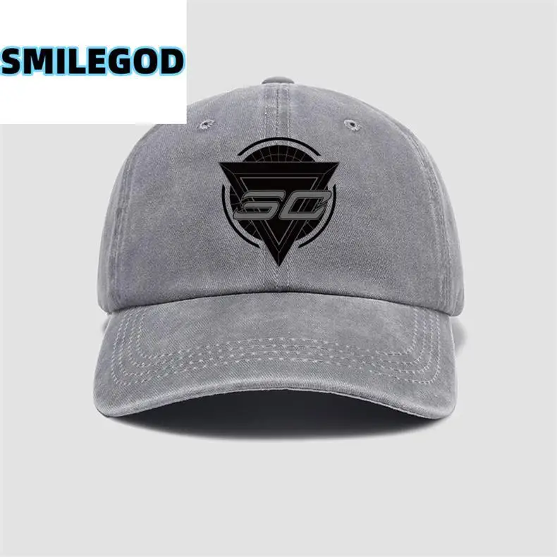 Blue SMILEGOD Logo Baseball Cap for Men Women Youth — feature 10