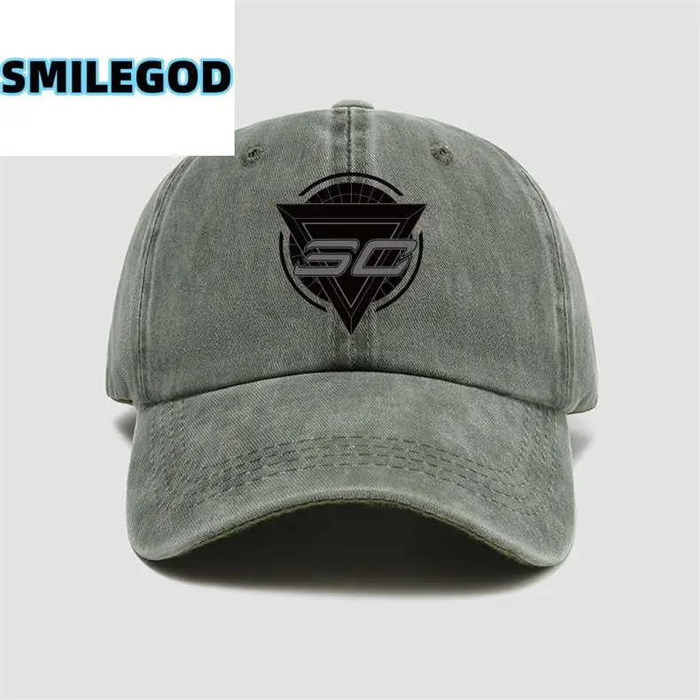 Blue SMILEGOD Logo Baseball Cap for Men Women Youth — feature 4