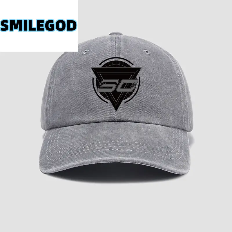 Blue SMILEGOD Logo Baseball Cap for Men Women Youth