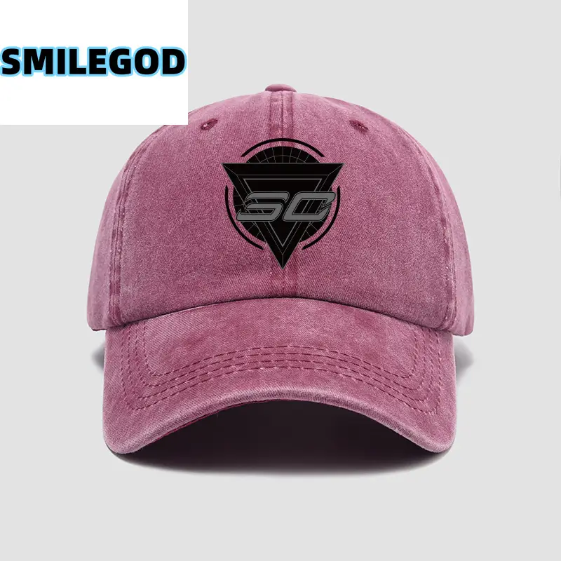 Blue SMILEGOD Logo Baseball Cap for Men Women Youth