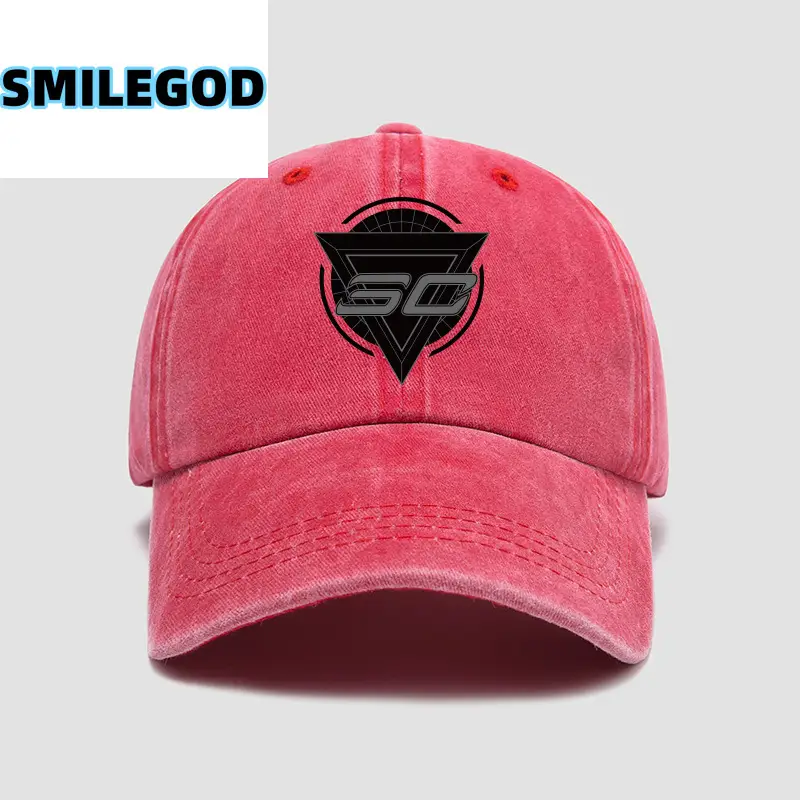 Blue SMILEGOD Logo Baseball Cap for Men Women Youth