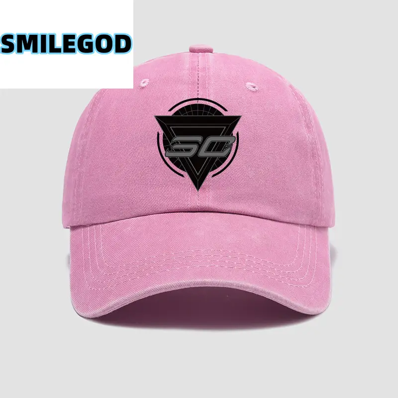 Blue SMILEGOD Logo Baseball Cap for Men Women Youth