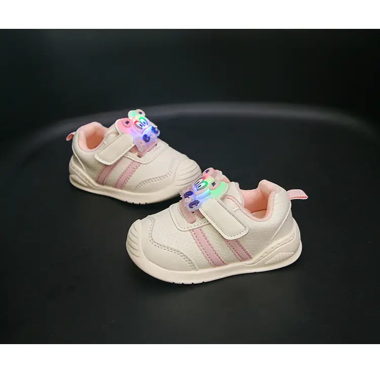 Baby Toddler Shoes White Pink Soft Sole Non-Slip 2025 — feature 19