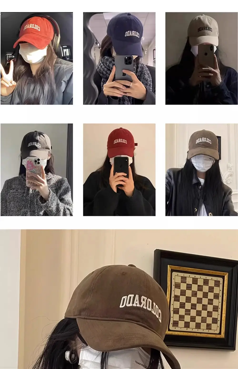 Korean Style Baseball Cap for Women 2025 — feature 10