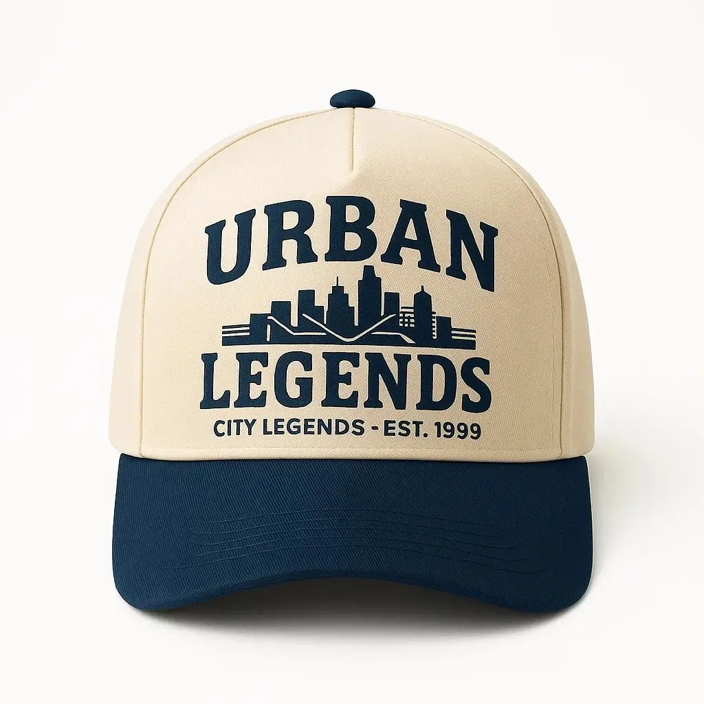 Urban Legends 2025 Embroidered Beige Blue Cap