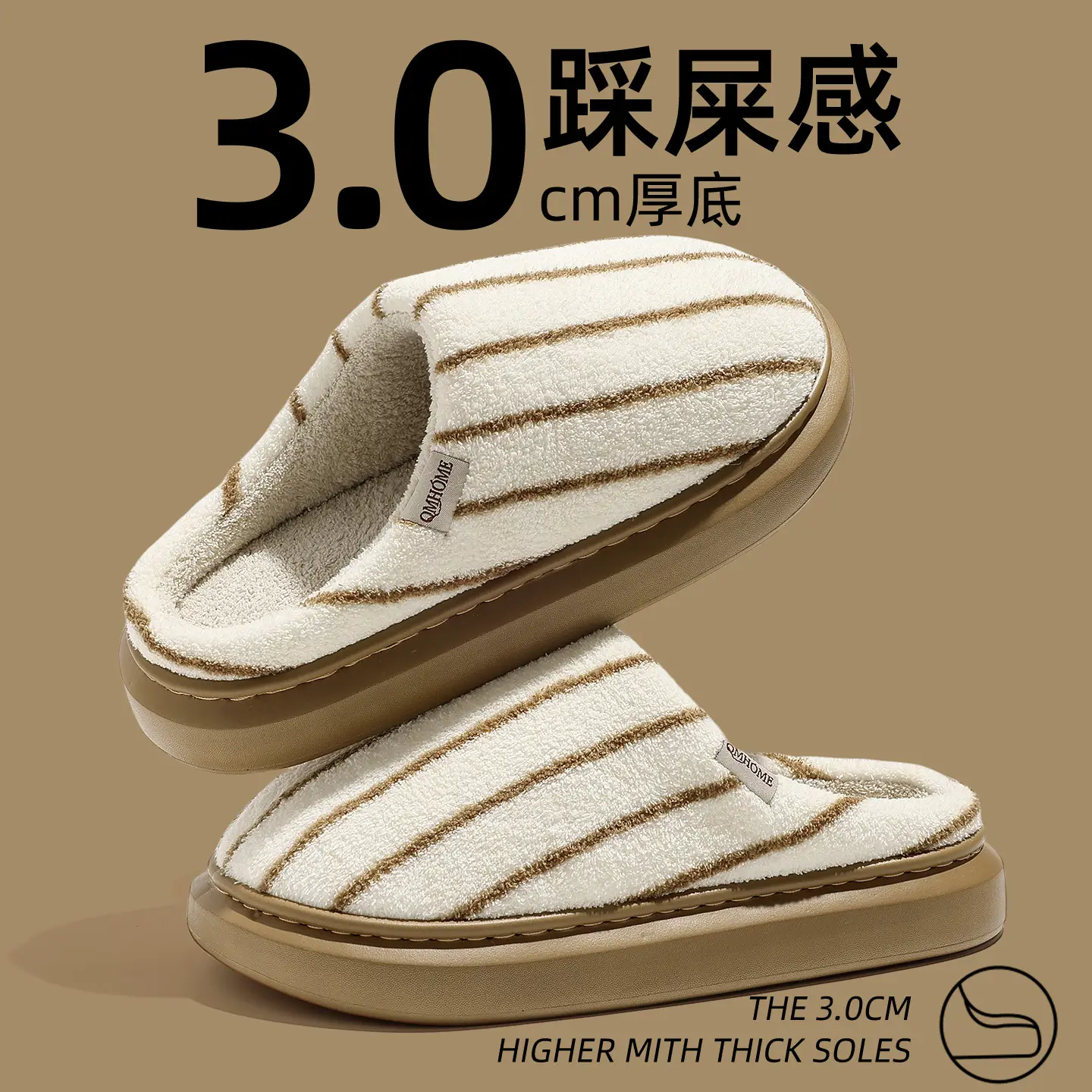 Women's Warm Cotton Slippers Autumn Winter 2025