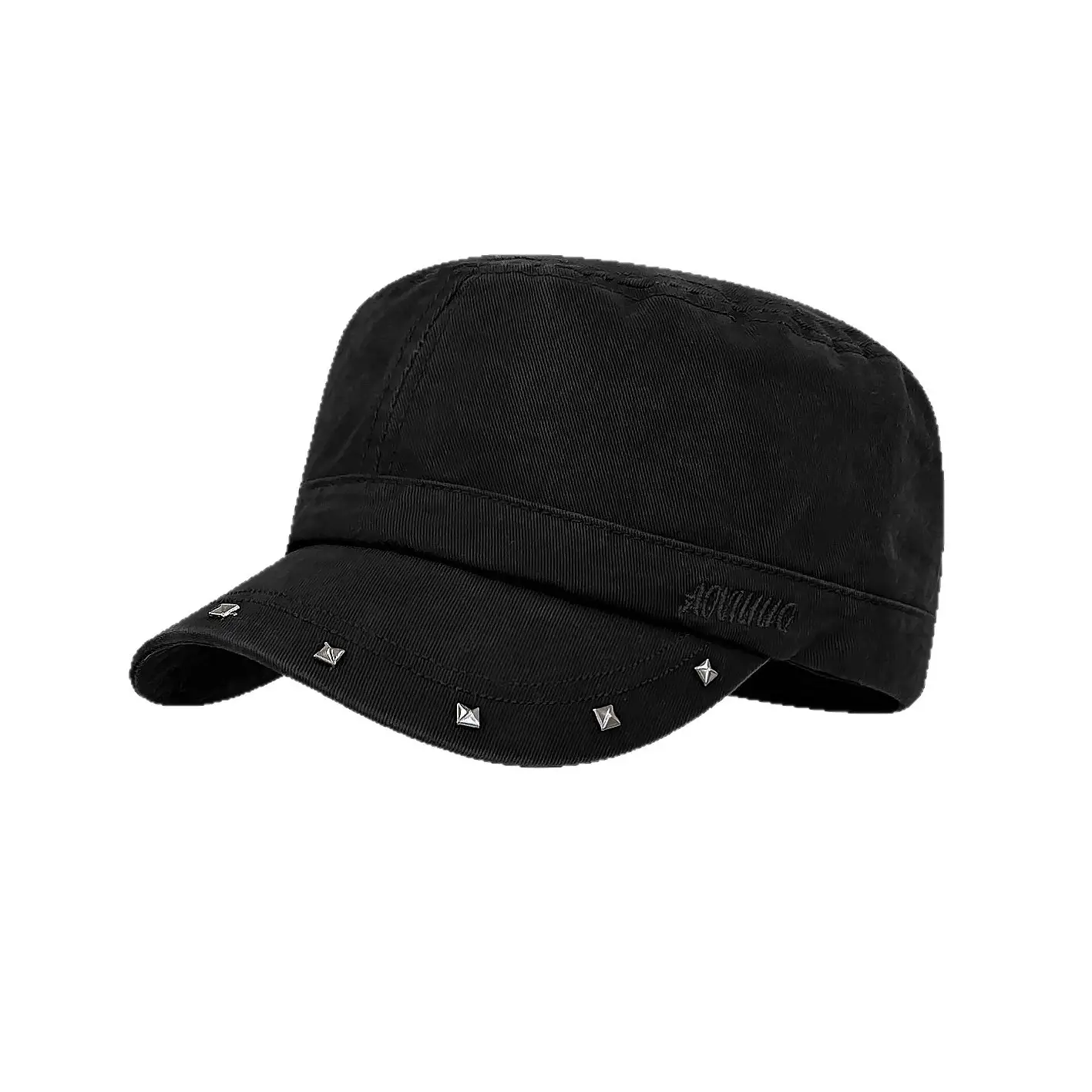 Studded Flat Cap Women Spring Autumn Vintage Beret