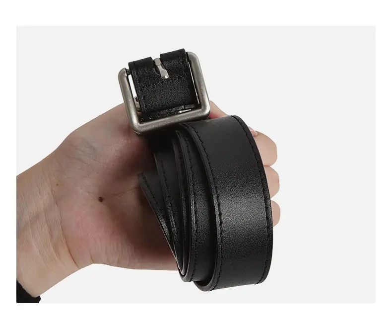 Black Cross-Border Genuine Leather Belt for Women — feature 10
