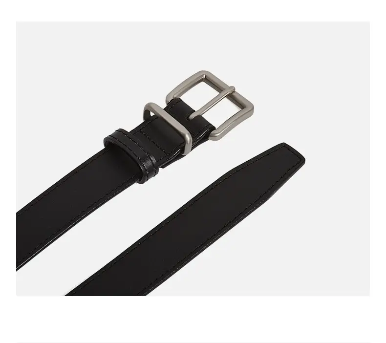 Black Cross-Border Genuine Leather Belt for Women — feature 11