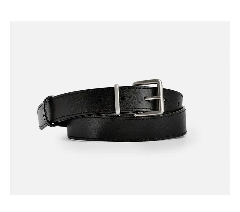 Black Cross-Border Genuine Leather Belt for Women — feature 8