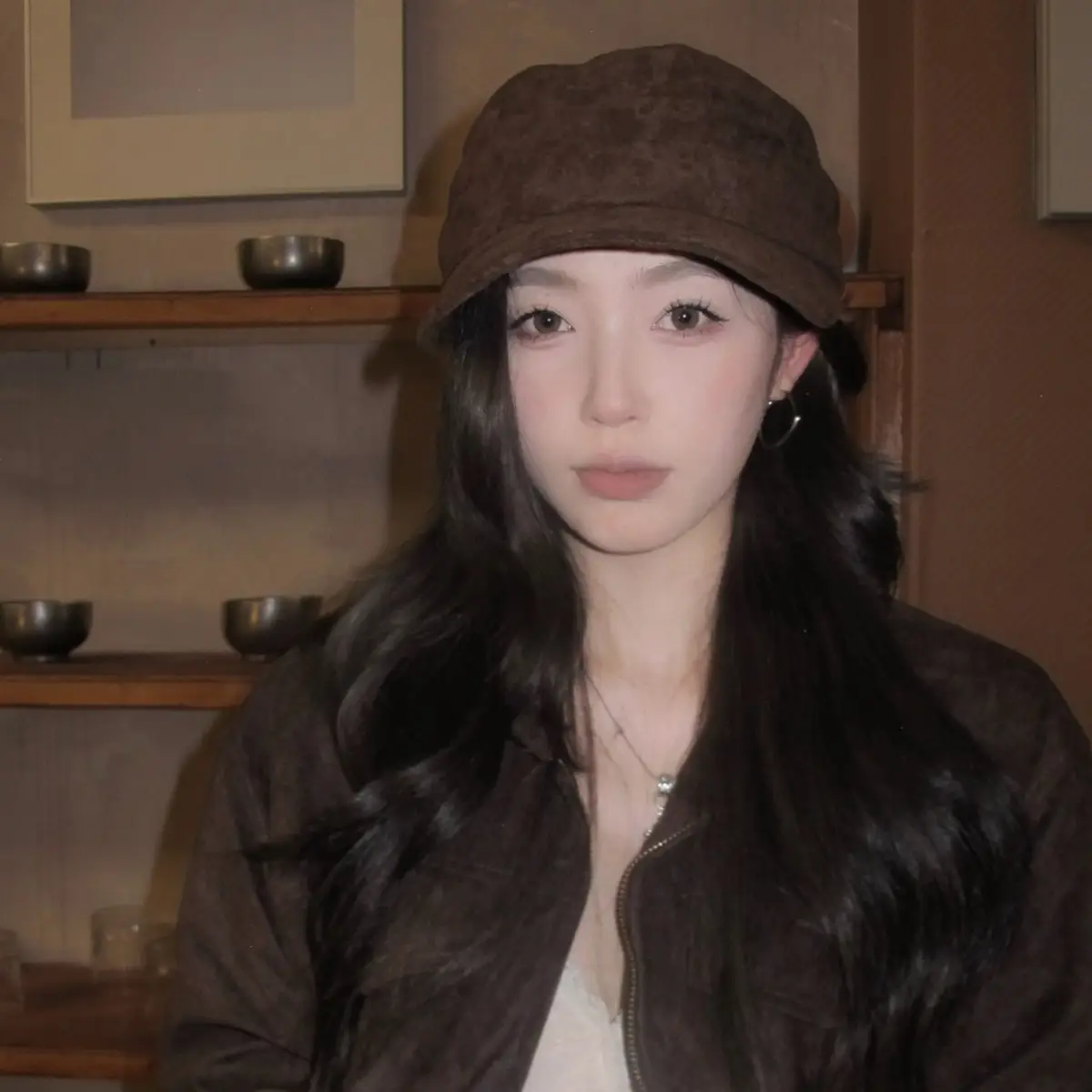 Korean Retro Duckbill Cap for Women Autumn Face-Slimming - Image 7