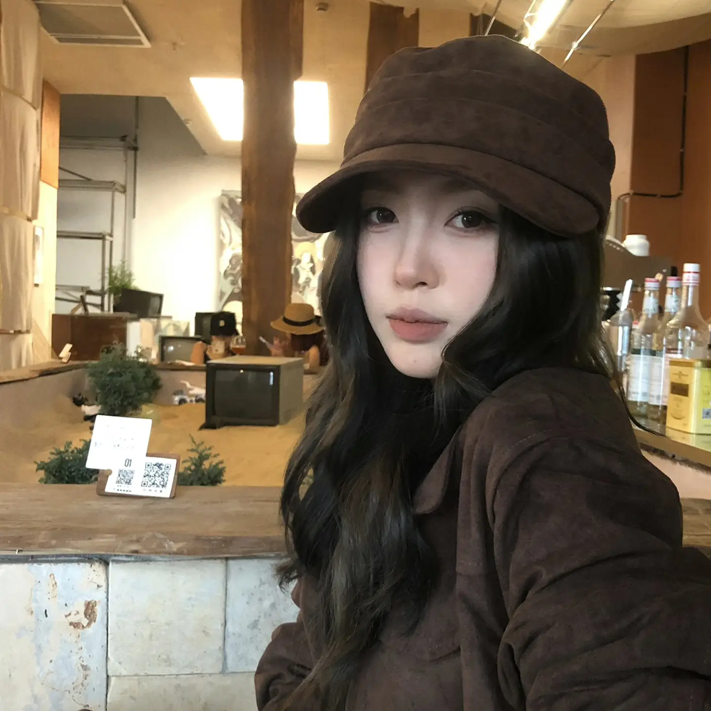 Korean Retro Duckbill Cap for Women Autumn Face-Slimming — feature 2