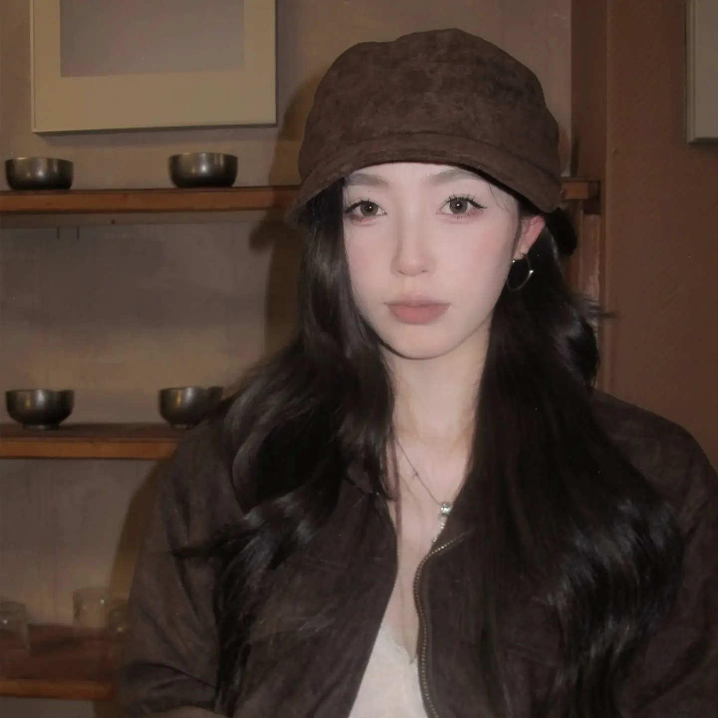 Korean Retro Duckbill Cap for Women Autumn Face-Slimming — feature 3