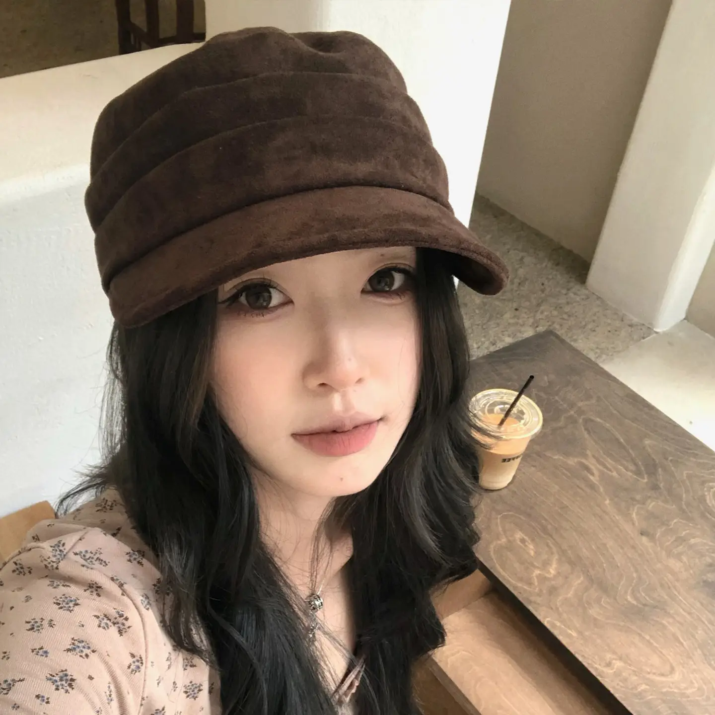 Korean Retro Duckbill Cap for Women Autumn Face-Slimming — feature 6