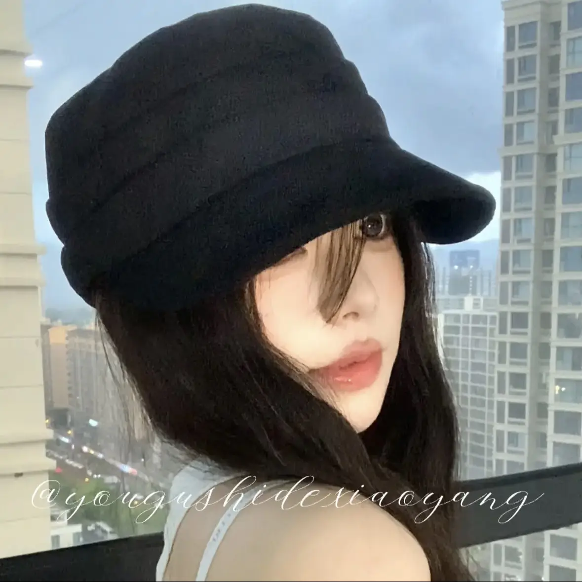 Korean Retro Duckbill Cap for Women Autumn Face-Slimming - Image 2