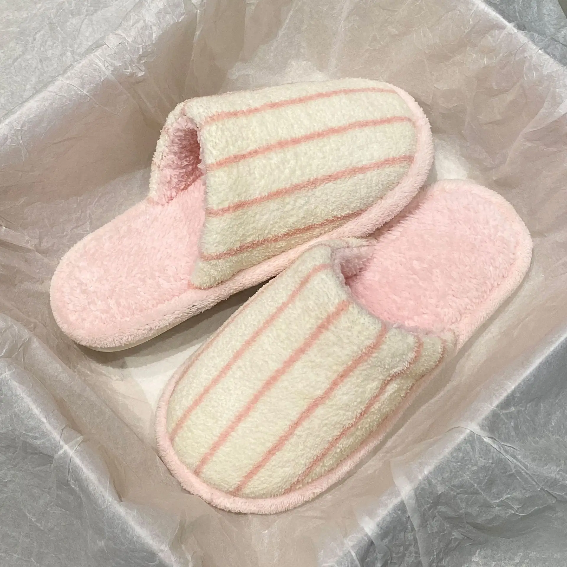 Autumn Winter Cotton Slippers Women Soft Non-Slip - Image 6