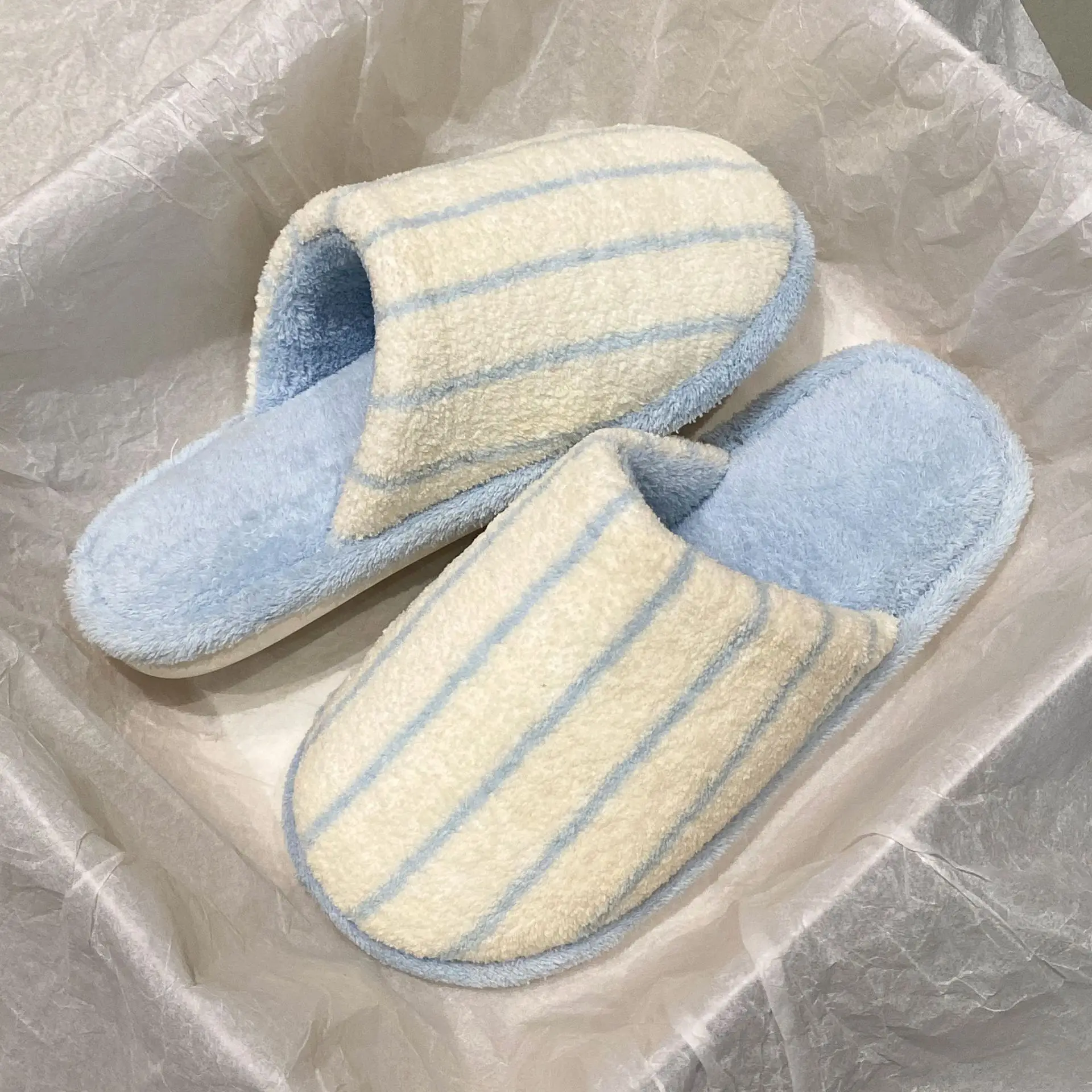 Autumn Winter Cotton Slippers Women Soft Non-Slip - Image 7