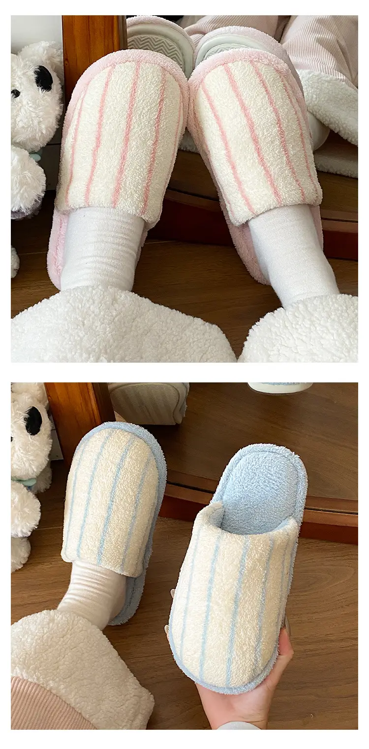 Autumn Winter Cotton Slippers Women Soft Non-Slip — feature 13