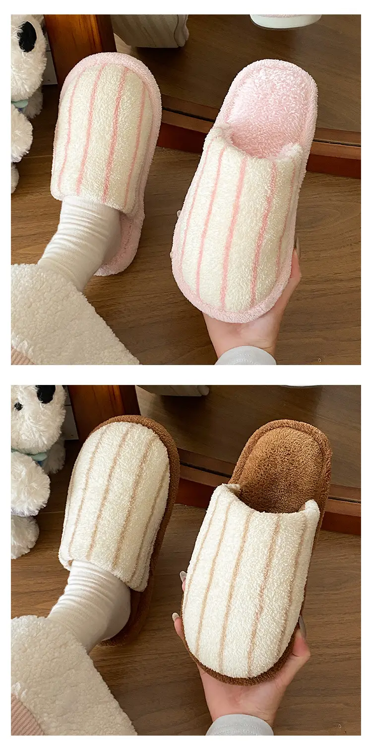 Autumn Winter Cotton Slippers Women Soft Non-Slip — feature 14