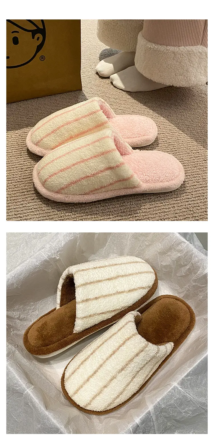 Autumn Winter Cotton Slippers Women Soft Non-Slip — feature 19
