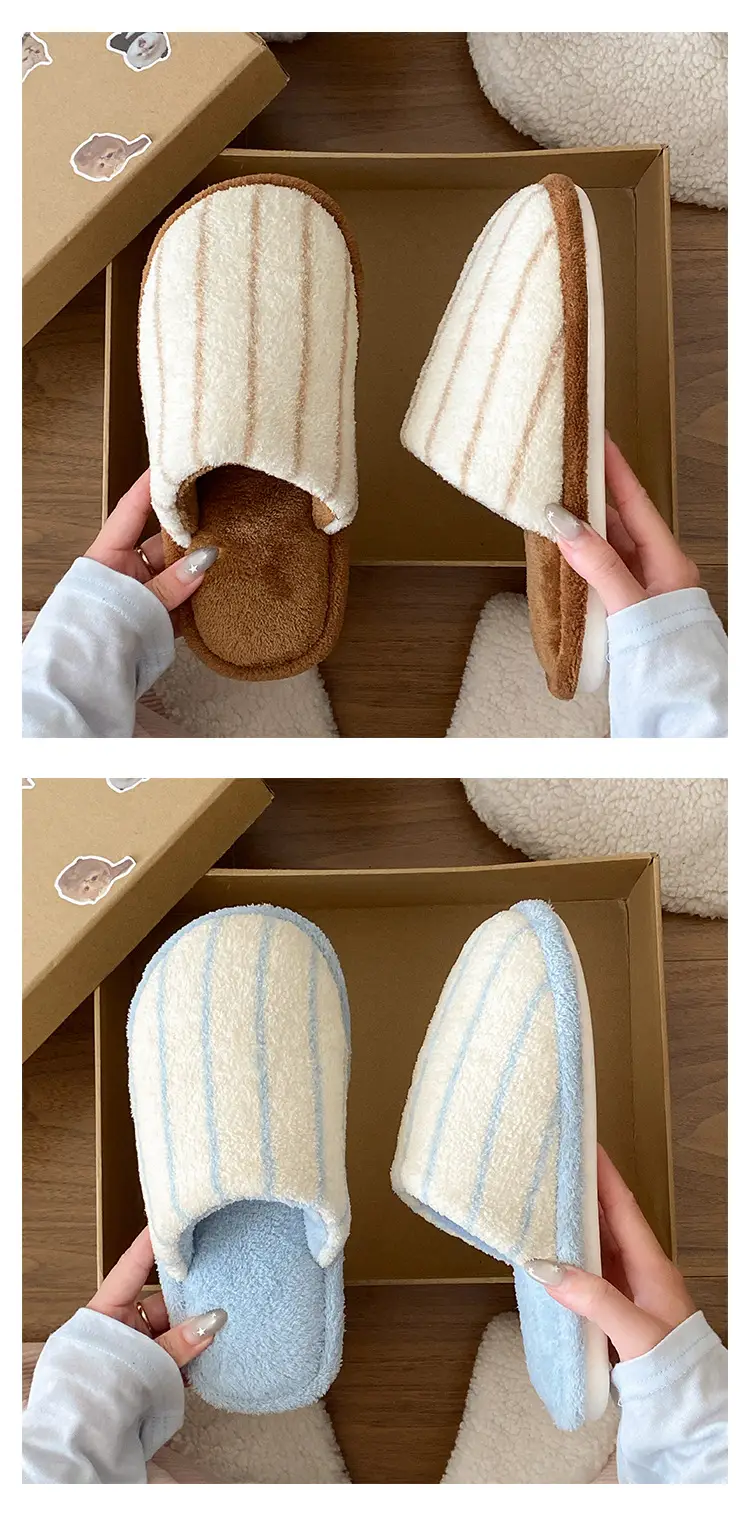 Autumn Winter Cotton Slippers Women Soft Non-Slip — feature 23