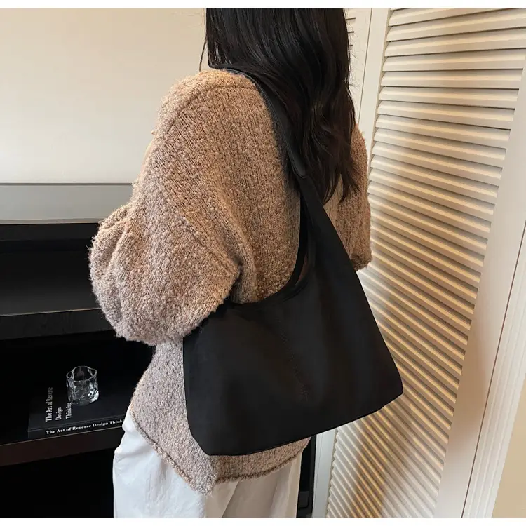 Black Cross-Border Retro Bag for Women Large Capacity — feature 19