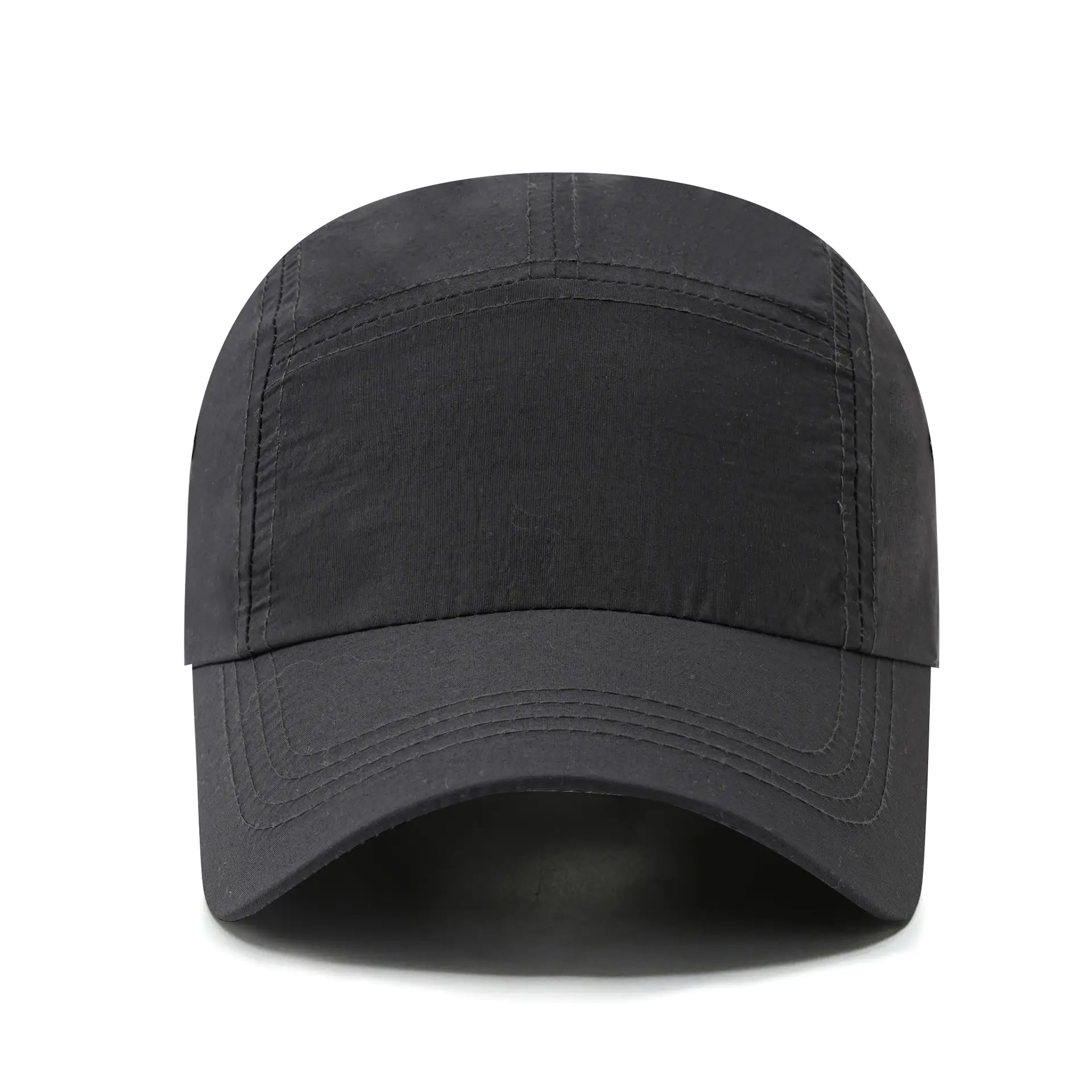 Men's Beige Baseball Cap with Adjustable Strap - Image 2