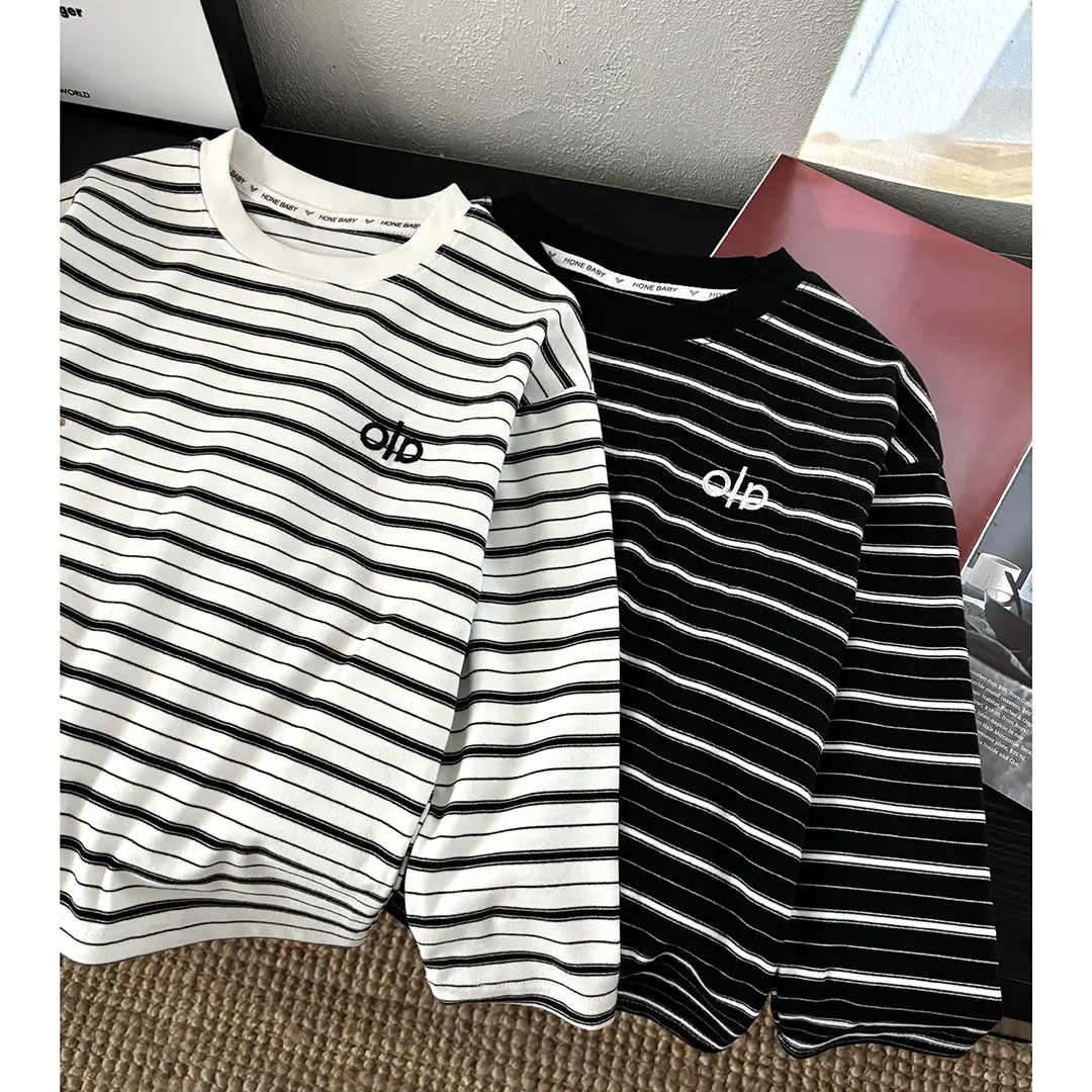 Spring & Autumn Boys Striped T-Shirts 2025 — feature 11