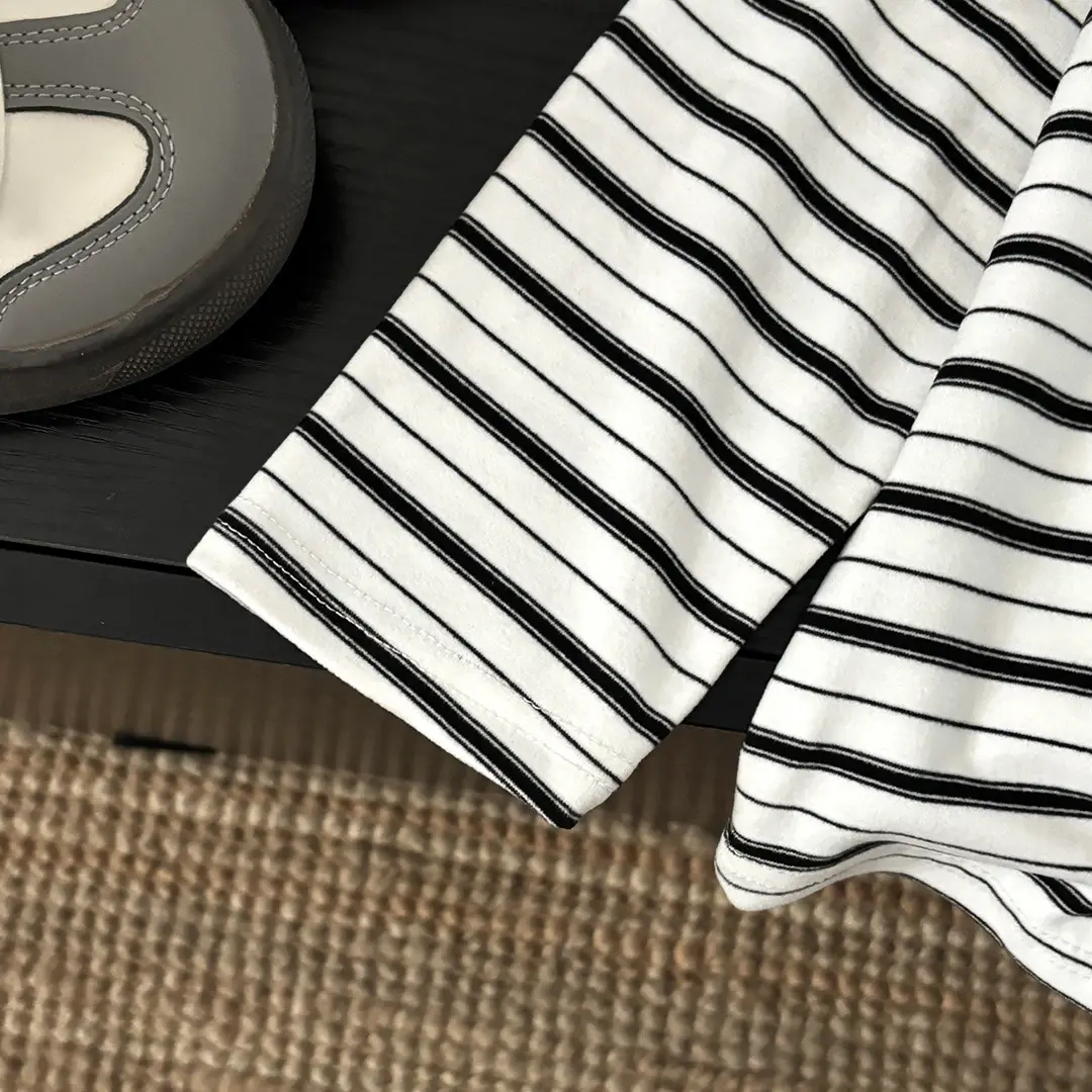 Spring & Autumn Boys Striped T-Shirts 2025 — feature 8