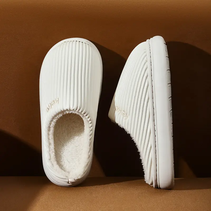 2025 Winter Thickeneded Plush Warm Home Indoor Slippers for the Elderly, Home Non-Slip Home Cotton Shoes, Thick Soles - Image 10