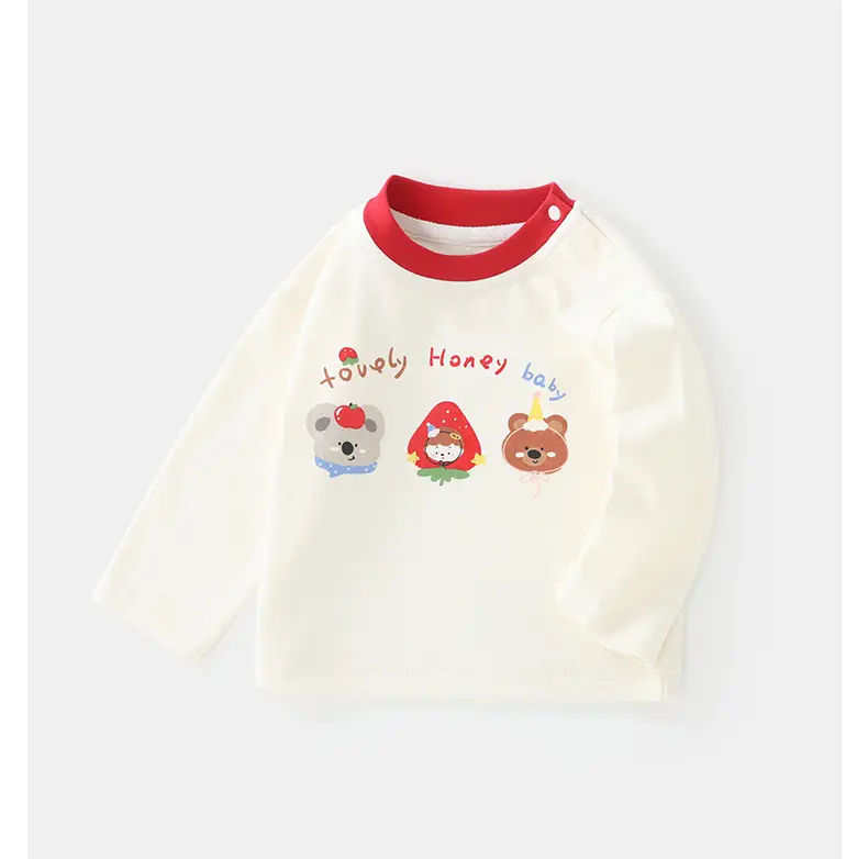 Duuduu Baby Long Sleeve T-Shirt Red 2025 — feature 12