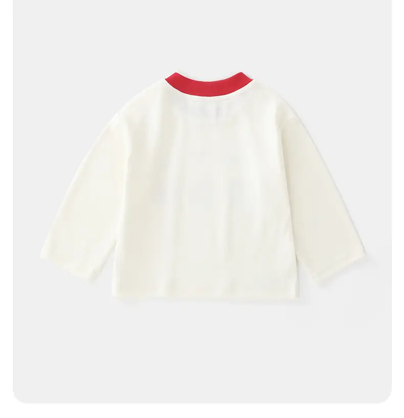 Duuduu Baby Long Sleeve T-Shirt Red 2025 — feature 13