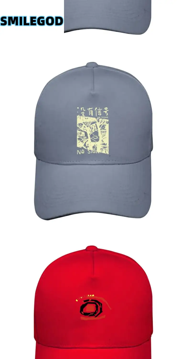 SMILEGOD Printed Baseball Cap Black 2024 Concert — feature 6