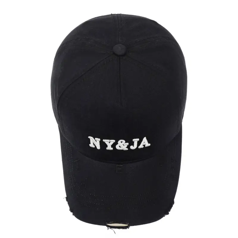 Black NY&JA Baseball Cap for Women - Image 9