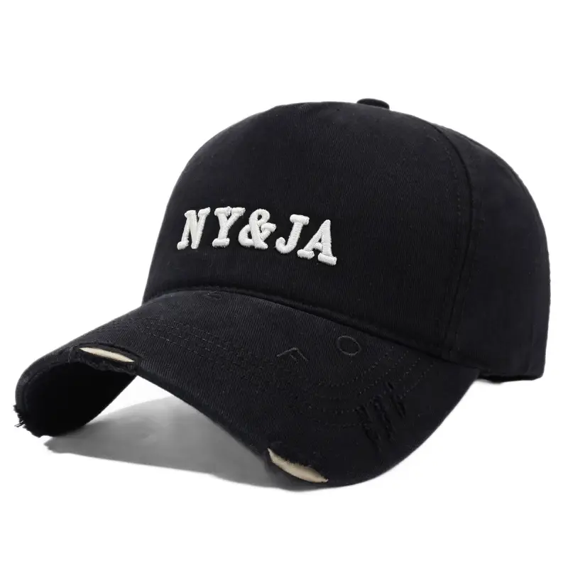 Black NY&JA Baseball Cap for Women - Image 11