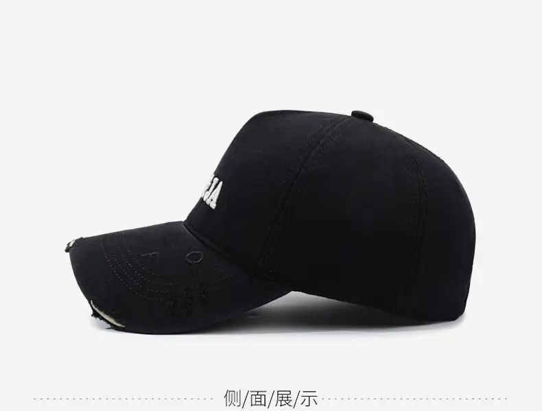 Black NY&JA Baseball Cap for Women — feature 11