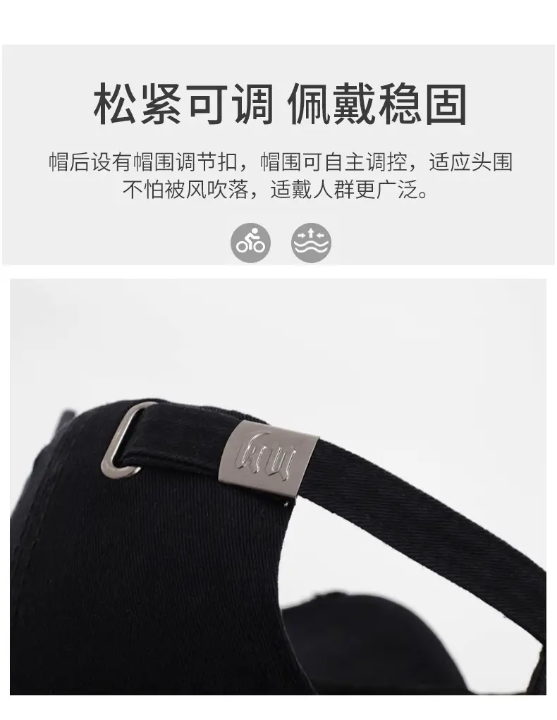 Black NY&JA Baseball Cap for Women — feature 4