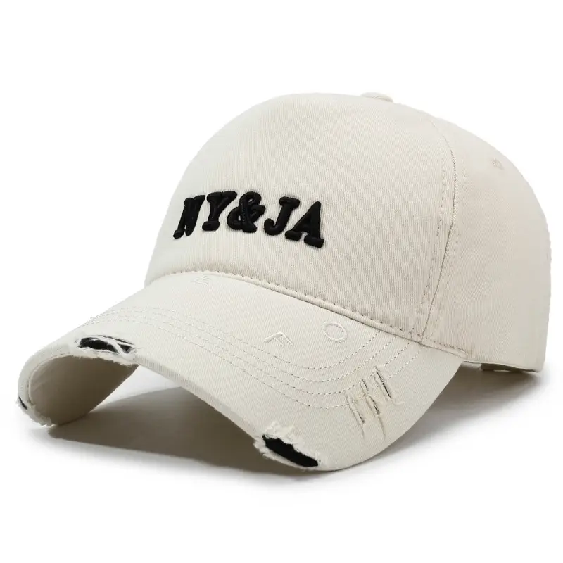 Black NY&JA Baseball Cap for Women - Image 6
