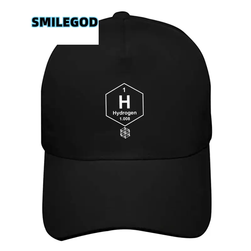 Mendeleev Periodic Table Cap Black Male Female