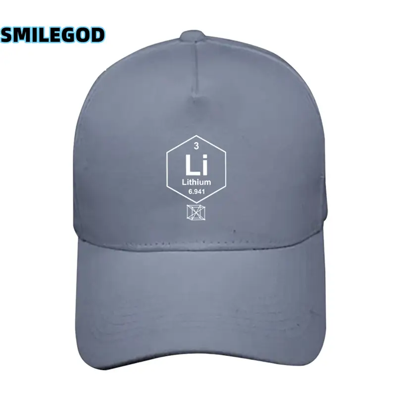 Mendeleev Periodic Table Cap Black Male Female