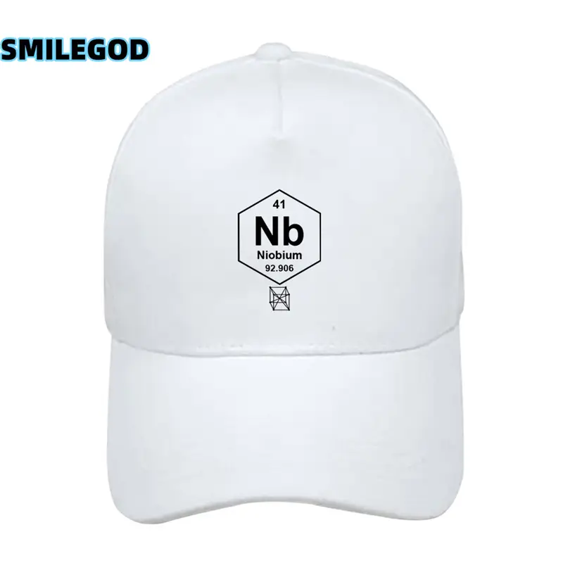 Mendeleev Periodic Table Cap Black Male Female