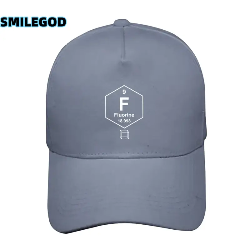 Mendeleev Periodic Table Cap Black Male Female
